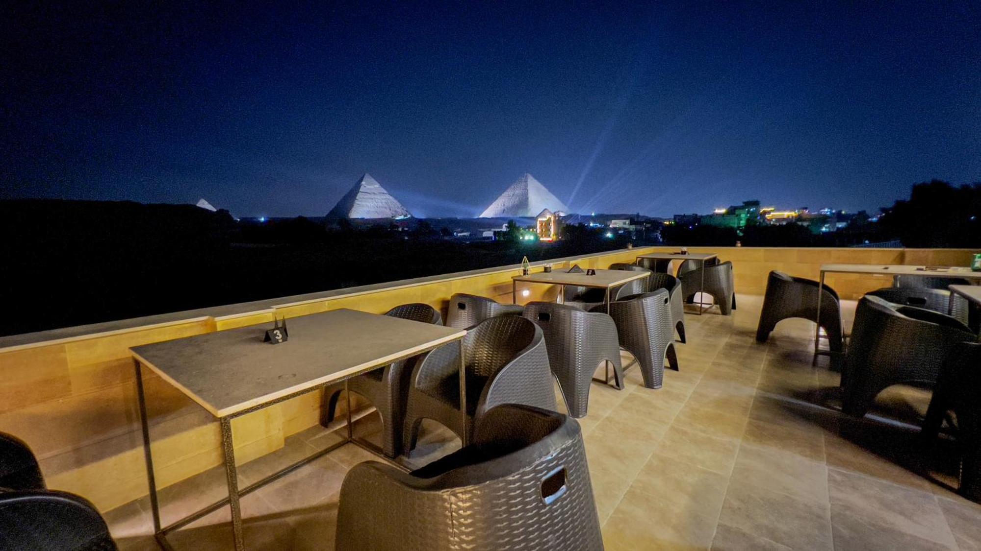 Pyramids Land Palace Kafret el-Gabal Kültér fotó